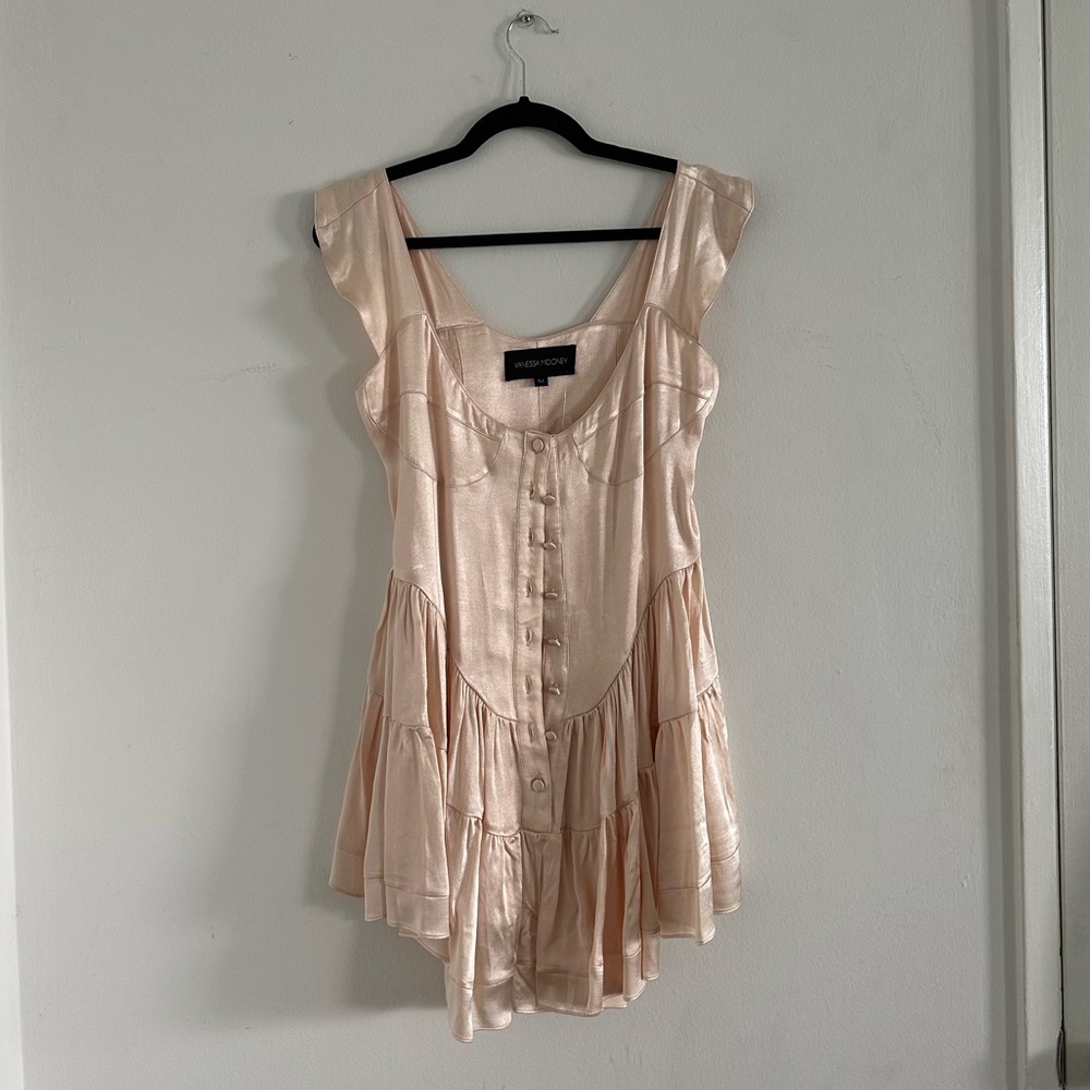 Vanessa Mooney Silk Romper